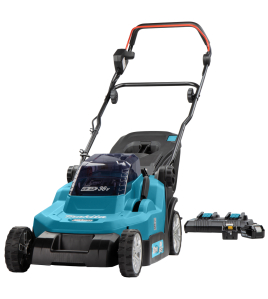 Акумулаторна косачка LXT, 36 V, 2х5 Ah, 380 мм, с батерии и зарядно, Makita DLM382PT2
