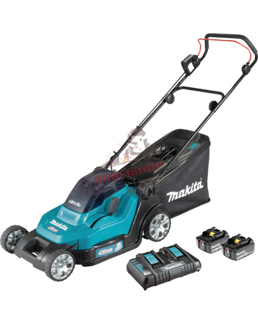 Акумулаторна косачка Makita ,36 V,LXT, 430 мм, DLM432PT2 Акумулаторна косачка Makita ,36 V,LXT, 430 мм, DLM432PT2