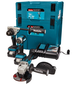 Акумулаторни машини , LXT, 18 V, с 2 батерии 5 Ah, зарядно и 2 куфара, Makita DLX3155TJ