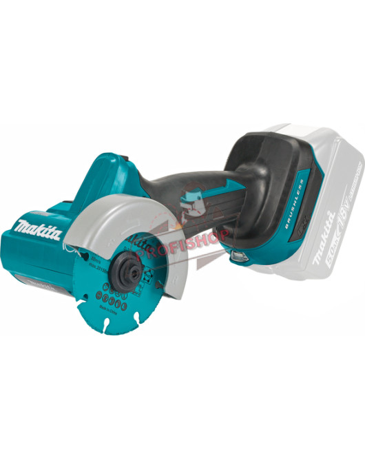 Акумулаторен безчетков ъглошлайф , LXT, 18 V, 76 мм, Makita DMC300Z
