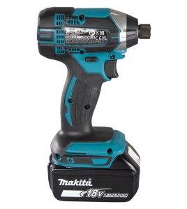Акумулаторен ударен винтоверт Makita DTD152Z, LXT, 18 V, 165 Nm с акумулаторна батерия Makita, 3 Ah BL1830 и зарядно устройство DC18RC Li-Ion, 9 A
