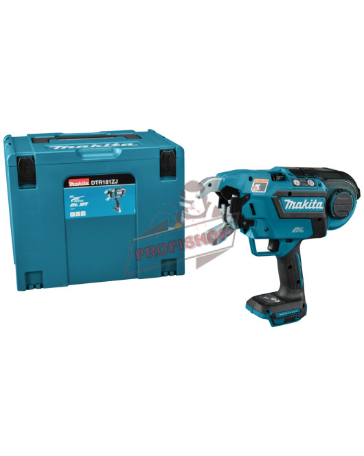 Акумулаторна машина за връзване на арматура LXT, 18 V, 0.8 мм, с куфар, Makita DTR181ZJ