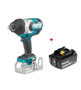 Акумулаторен ударен гайковерт ,LXT,18 V ,Makita DTW1001Z + Акумулаторна батерия 3 Ah Makita BL1830