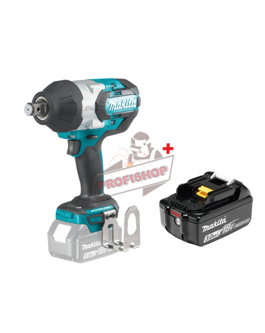 Акумулаторен ударен гайковерт ,LXT,18 V ,Makita DTW1001Z + Акумулаторна батерия 3 Ah Makita BL1830 Акумулаторен ударен гайковерт ,LXT,18 V ,Makita DTW1001Z + Акумулаторна батерия 3 Ah Makita BL1830