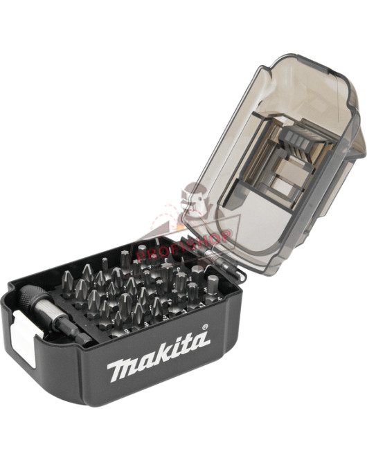 Комплект 31 части -битове PH/PZ/TX с магнитен държач Makita ,E-00016 Комплект 31 части -битове PH/PZ/TX с магнитен държач Makita ,E-00016