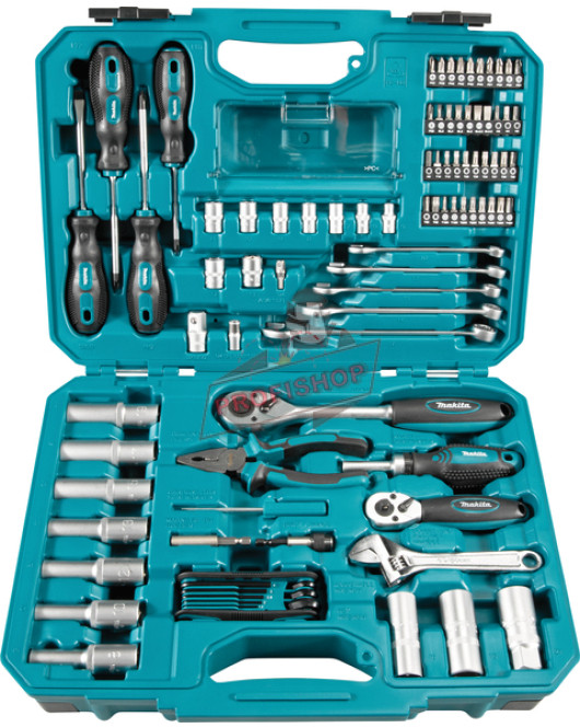 Гедоре комплект , 1/2", 1/4"-3/8", 87 части,Makita E-08458, Гедоре комплект , 1/2", 1/4"-3/8", 87 части,Makita E-08458,