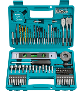 Комплект инструменти , 102 части, Makita E-10730