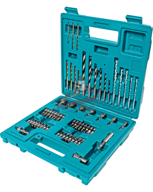 Комплект свредла и битове 60 части Makita E-11829 Комплект свредла и битове 60 части Makita E-11829