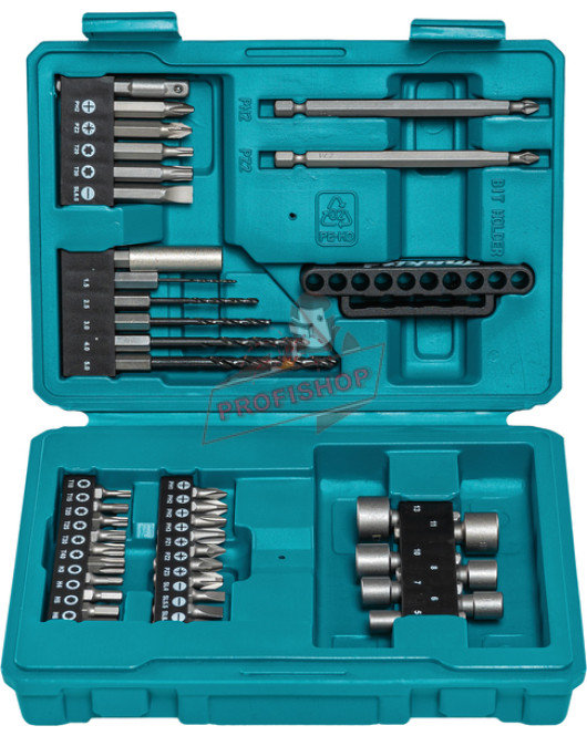Комплект свредла и битове , 42 части, MAKITA E-13166