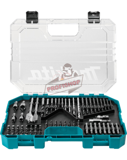 Комплект битове и свредла 75 бр. Makita E-15126