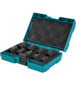 Комплект ударни вложки 1/2", 8-24 мм, 9 бр. Makita Impact Black E-16564