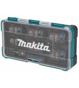 Комплект ударни вложки + адаптер 1/2", 13-24 мм, Makita Impact Black E-16592