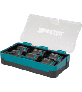 Комплект ударни вложки + адаптер 1/2", 13-24 мм, Makita Impact Black E-16592