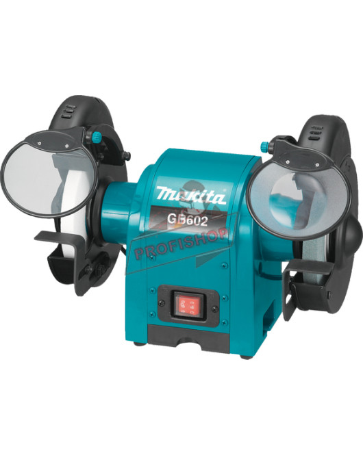 Шмиргел 250 W, диск 150 x 16 мм, 2850 об/мин,Makita GB602 Шмиргел 250 W, диск 150 x 16 мм, 2850 об/мин,Makita GB602