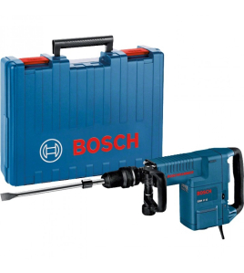Електрически къртач SDS-max, 1500 W, 16.8 J, в куфар със секач Bosch GSH 11 E, 0611316708 