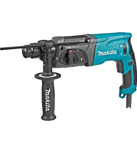 Перфоратор SDS Plus, 2.4J, 780W, MAKITA HR2470 + Макетен нож с 2 остриета Makita , 18х165 мм,B-65785