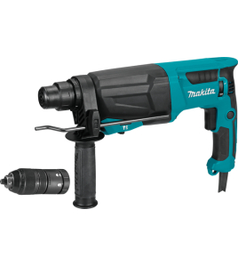 Електрически перфоратор SDS-PLUS, 800 W, 3 J, с два патронника и куфар, Makita HR2670FT