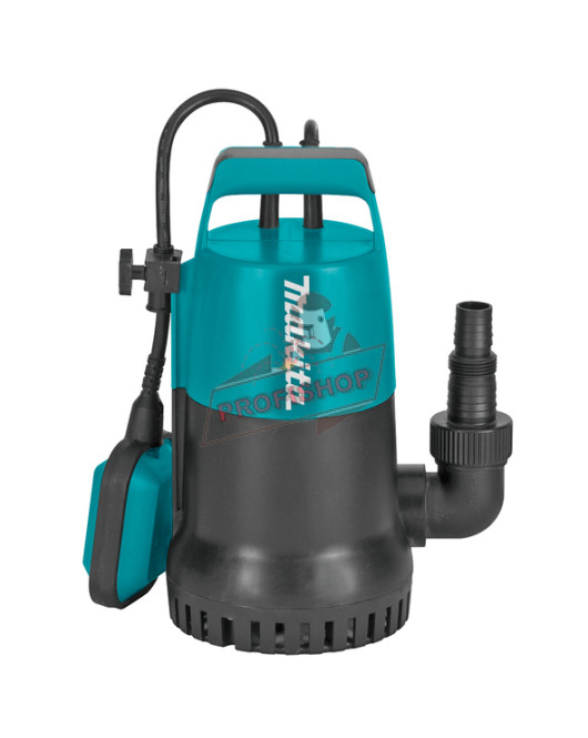 Потопяема помпа за чиста вода 800 W, воден стълб 9 м/ Makita PF0800 Потопяема помпа за чиста вода 800 W, воден стълб 9 м/ Makita PF0800
