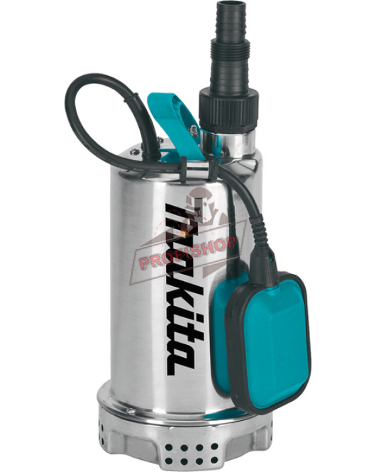 Потопяема помпа за чиста вода 1100 W, 5 м3/ч, воден стълб 9 м/ Makita PF1100 Потопяема помпа за чиста вода 1100 W, 5 м3/ч, воден стълб 9 м/ Makita PF1100