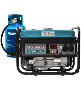 Генератор Konner &amp; Sohnen KS 3000 G (хибрид; LPG + бензин)