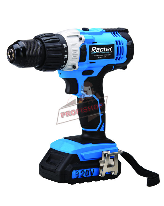 Акумулатoрен винтоверт 20V 50Nm - Rapter RRHQ LCD-201 RR44167