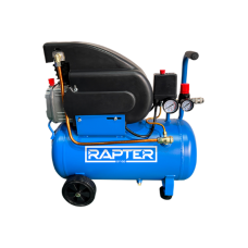Компресор бутален 24L, 2HP/1.5 kW /RRHQ AC24D/директно куплиране RAPTER RR44470