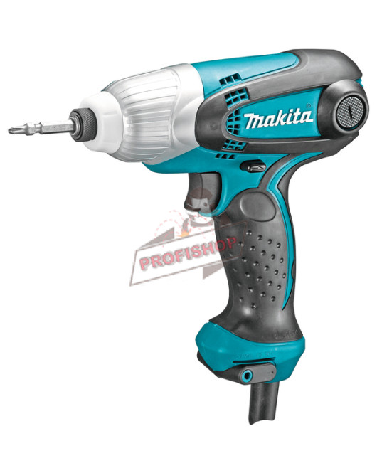 Електрически гайковерт ударен, 230W, 1/4'', 100 Nm Makita TD0101F Електрически гайковерт ударен, 230W, 1/4'', 100 Nm Makita TD0101F