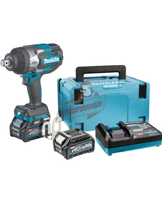 Акумулаторен ударен гайковерт Makita , XGT, 40 V, 1800 Nm, TW001GD201 Акумулаторен ударен гайковерт Makita , XGT, 40 V, 1800 Nm, TW001GD201