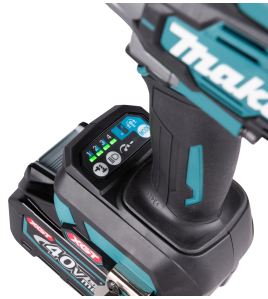 Акумулаторен ударен гайковерт , XGT, 40 V, 2х4 Ah, 1/2", 2200 Nm, с батерии, зарядно и куфар, Makita TW002GM201