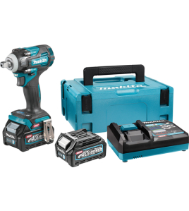 Акумулаторен ударен гайковерт Makita , 350 Nm, XGT, 40 V, TW005GD201