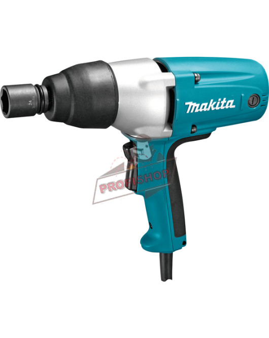 Електрически гайковерт ударен , 400 W, 350 Nm, с куфар, Makita TW0350 Електрически гайковерт ударен , 400 W, 350 Nm, с куфар, Makita TW0350