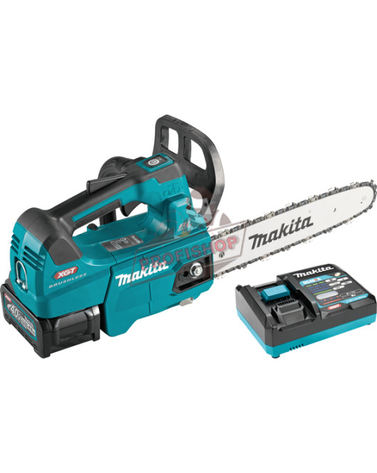 Акумулаторен професионален верижен трион за дърва Makita UC003GM101, XGT, 40 V, 30 см, + батерия 4 Ah+ бързо зарядно устройство Акумулаторен професионален верижен трион за дърва Makita UC003GM101, XGT, 40 V, 30 см, + батерия 4 Ah+ бързо зарядно устройство
