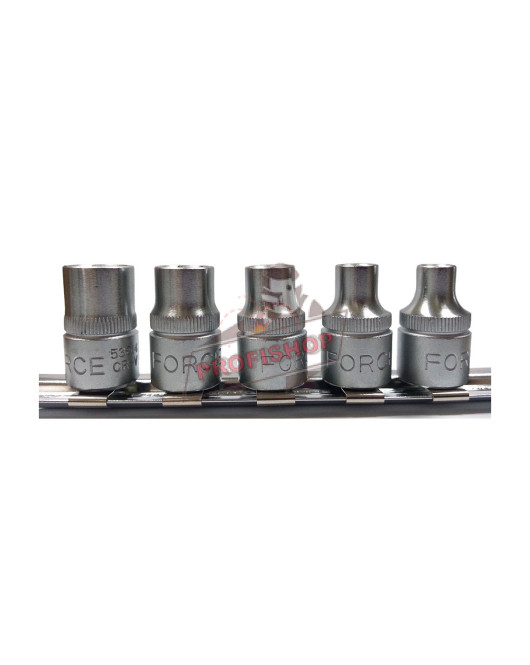 Вложки 1/2" Е (Е16-Е24) комплект 5 бр. JN62605 FORCE 4053 Вложки 1/2" Е (Е16-Е24) комплект 5 бр. JN62605 FORCE 4053