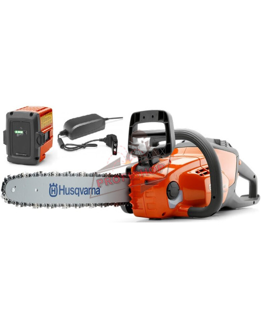 Акумулаторен верижен трион 36V Husqvarna 120i Комплект с батерия и зарядно 967098202 Акумулаторен верижен трион 36V Husqvarna 120i Комплект с батерия и зарядно 967098202