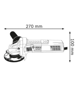 Ъглошлайф Bosch GWS 750-125 Professional