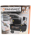 Компресор 24L с маслено смазване 1500W 8 bar, PANSAM A077020 Компресор 24L с маслено смазване 1500W 8 bar, PANSAM A077020