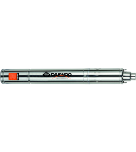 Монофазна сондажна помпа за вода DAEWOO 1 900 W, 1900 л/ч., 110 м DBP1800