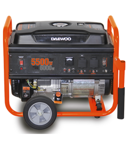Бензинов генератор DAEWOO ръчен старт, 5.0/5.5 kW, 25 GD6500