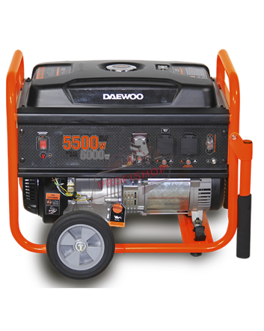 Бензинов генератор DAEWOO ръчен старт, 5.0/5.5 kW, 25 GD6500