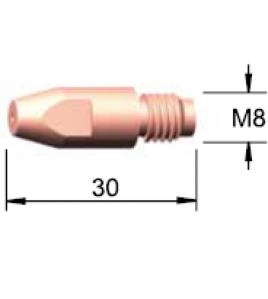 Контактна дюза М8/0,8 ;М8/1,0 ;М8/1,2