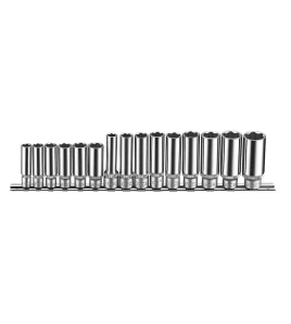 Комплект удължени шестостенни вложки Force, 1/4"-3/8", 15 броя