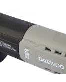 Ъглошлайф с регулиране на оборотите 850W, 125mm DAEWOO DAAG125-85VS Ъглошлайф с регулиране на оборотите 850W, 125mm DAEWOO DAAG125-85VS