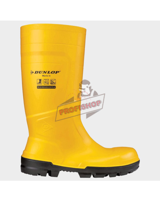 Защитни ботуши DUNLOP WORK-IT S5 YELLOW 06300064