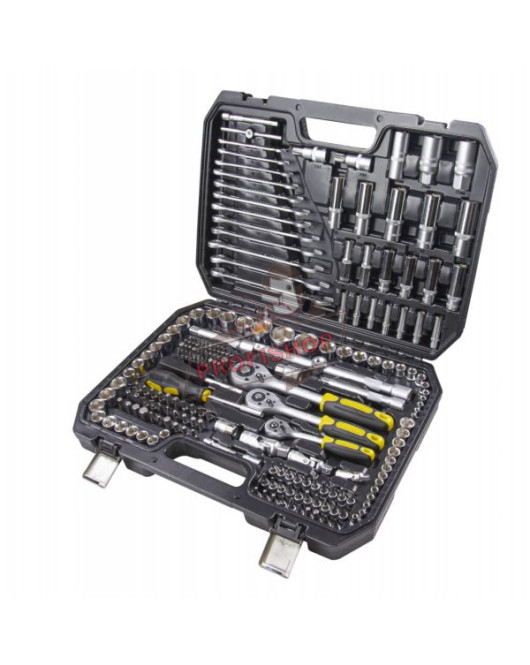 Комплект инструменти Topmaster, 1/4", 3/8" и 1/2", 216 части 339207 Комплект инструменти Topmaster, 1/4", 3/8" и 1/2", 216 части 339207