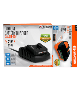 Зарядна станция U-FORCE 21V, 2.5Ah + Батерия U-FORCE 20V, 6.0Ah DAEWOO START PACK LI-5