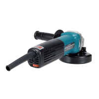 Електрически ъглошлайф , 850 W, 115 мм, Makita GA4600