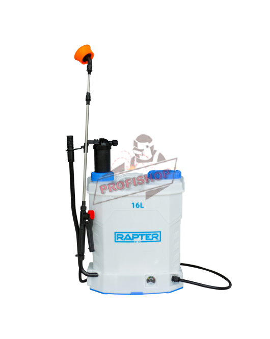 Акумулаторна ръчна пръскачка , 12V, 8Ah, 16 литра, с батерия и зарядно, RAPTER RR44480 Акумулаторна ръчна пръскачка , 12V, 8Ah, 16 литра, с батерия и зарядно, RAPTER RR44480