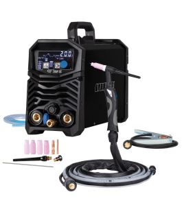 Инверторен заваръчен апарат EasyTIG 206P DC с TIG горелка SPE 17 - 4m SPARTUS