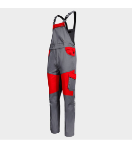 Работен полугащеризон EOS STRETCH RED/GREY 02002369