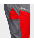 Работен полугащеризон EOS STRETCH RED/GREY 02002369